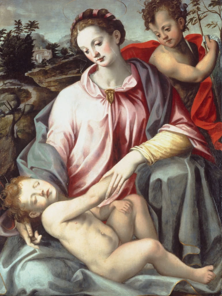 La Madonna col Bambino e San Giovanni Battista